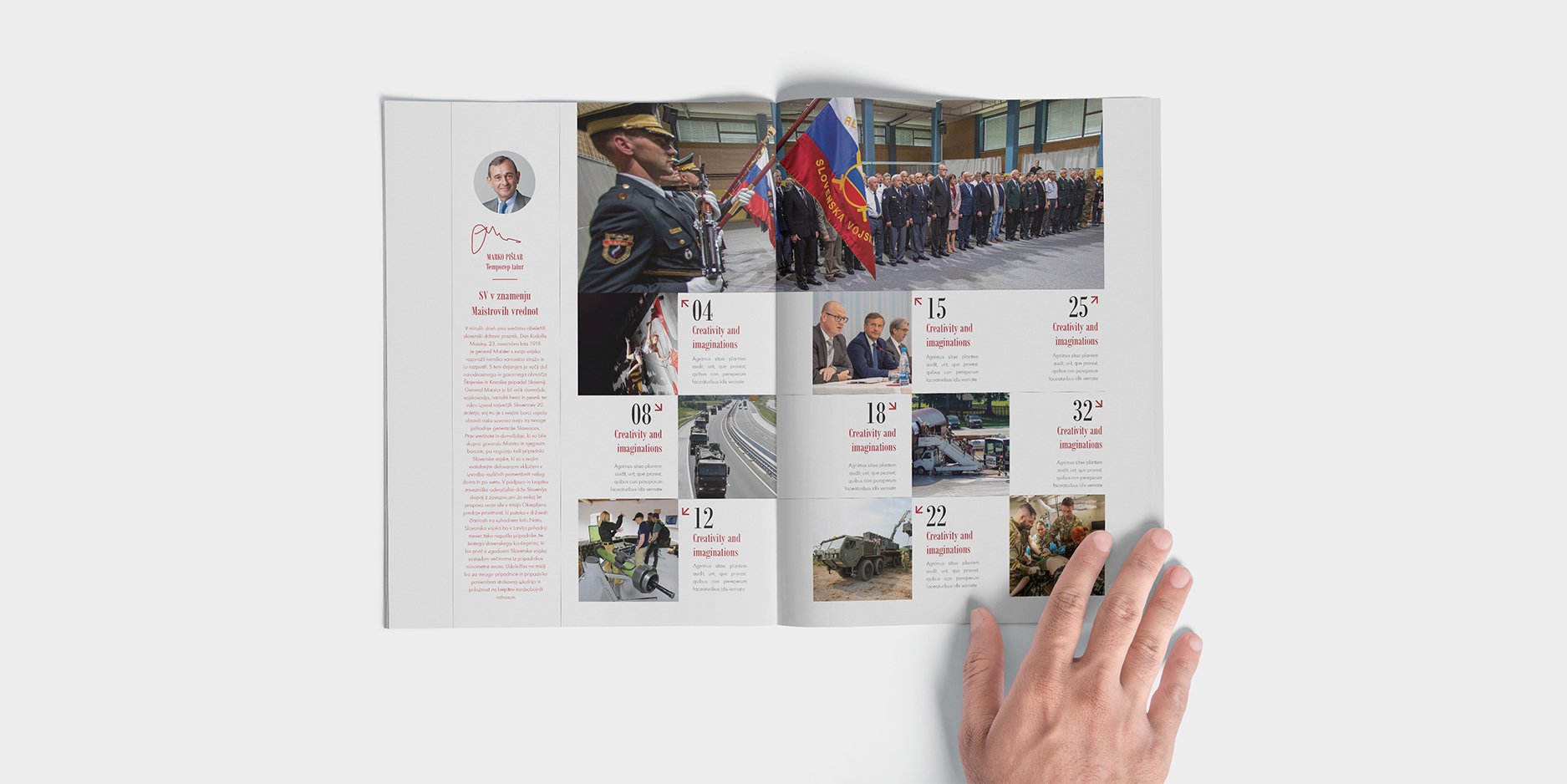 Kazalo revije Slovenske vojske